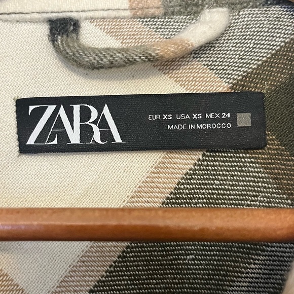 ZARA XS Oversized Wool Coat - Picture 7 of 8